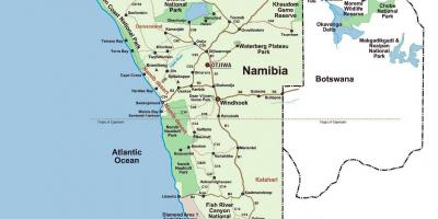 Harta e Namibisë